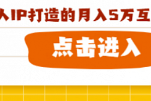 旺财宝盒用户专享:基于个人IP打造的月入5万互利型高产项目